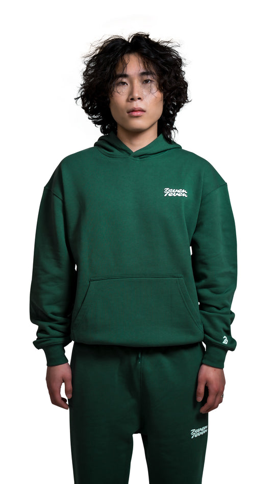 Oversized Hoodie Forest Green